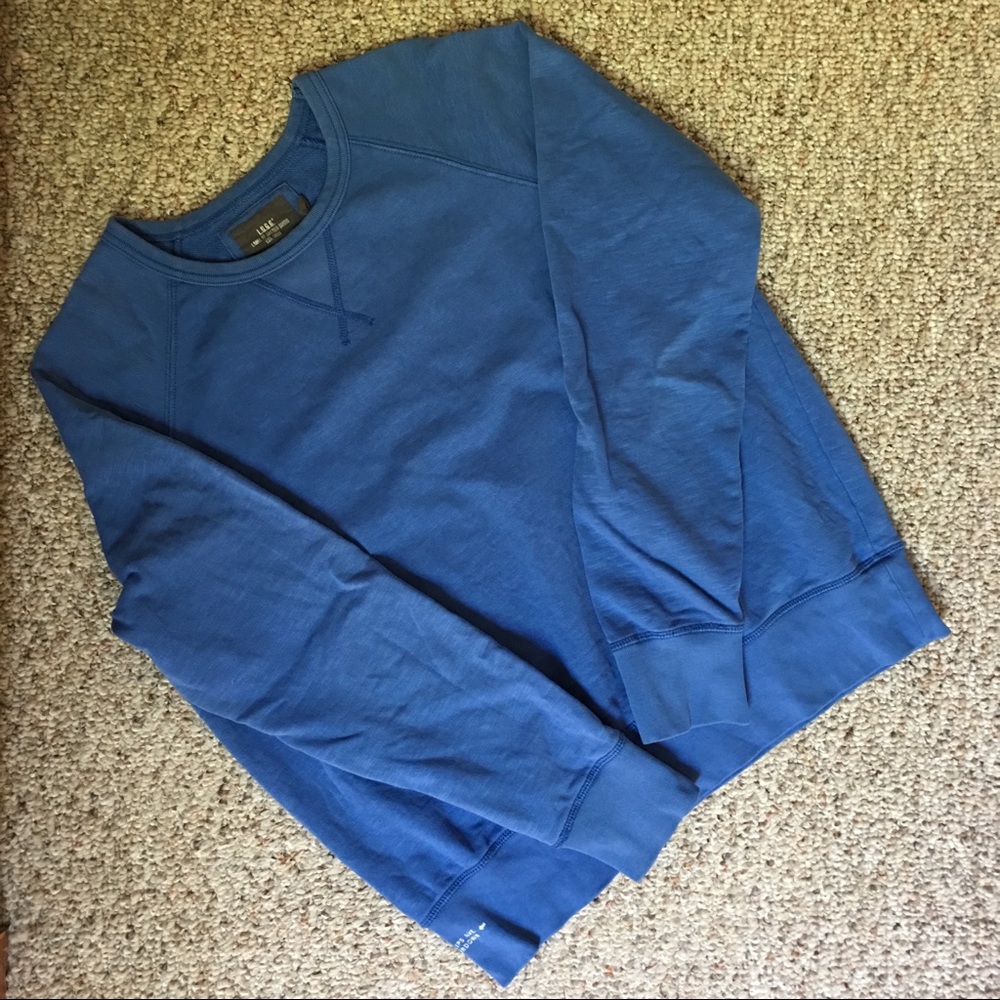 H&M LOGG blue sweatshirt (size Large)